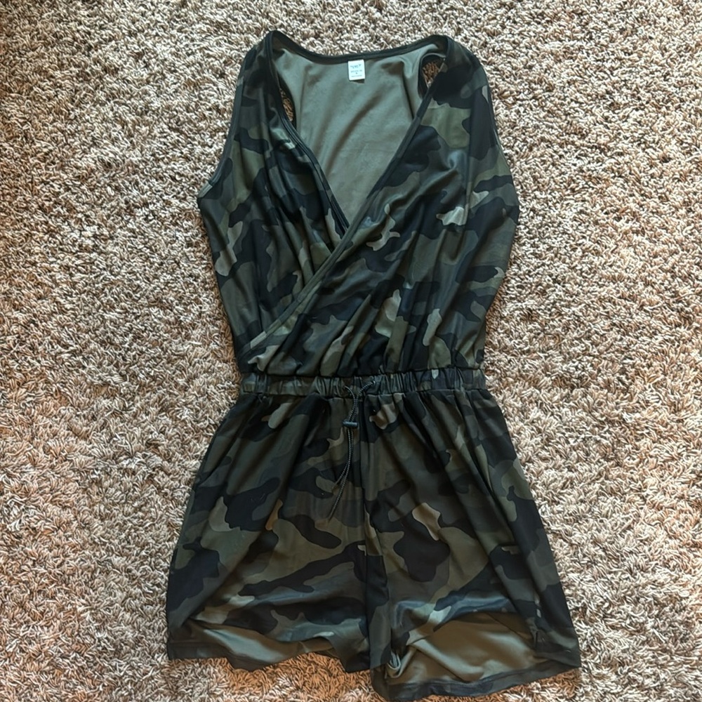 Old navy active camo romper